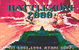 Battlezone 2000 Title Screen
